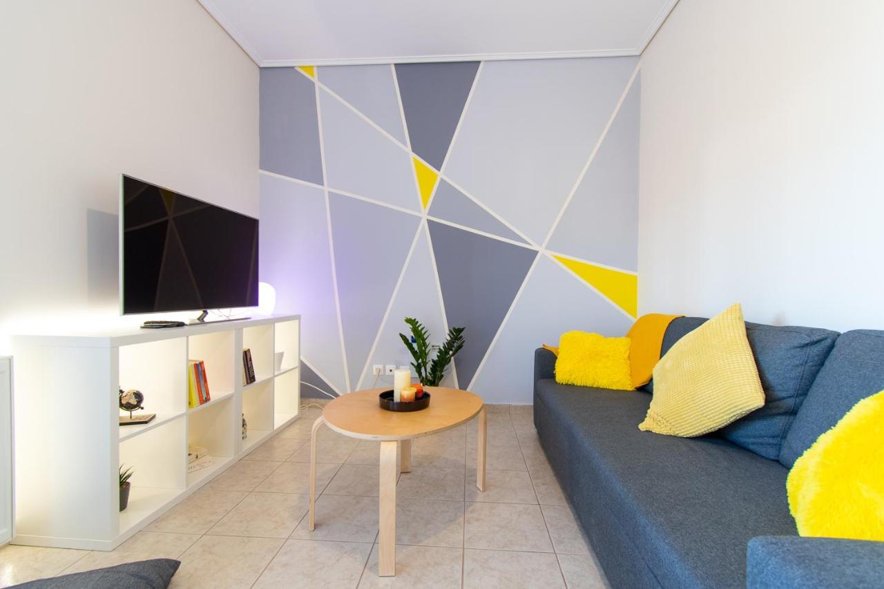 Yelayellow House Near To Airport, Rafina Port And Metropolitan Expo Artemi Extérieur photo