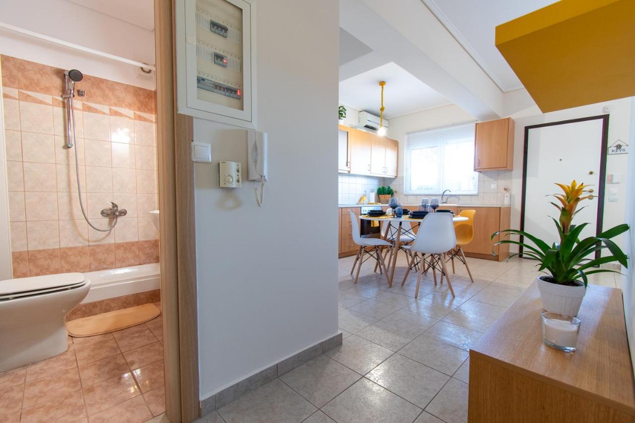 Yelayellow House Near To Airport, Rafina Port And Metropolitan Expo Artemi Extérieur photo